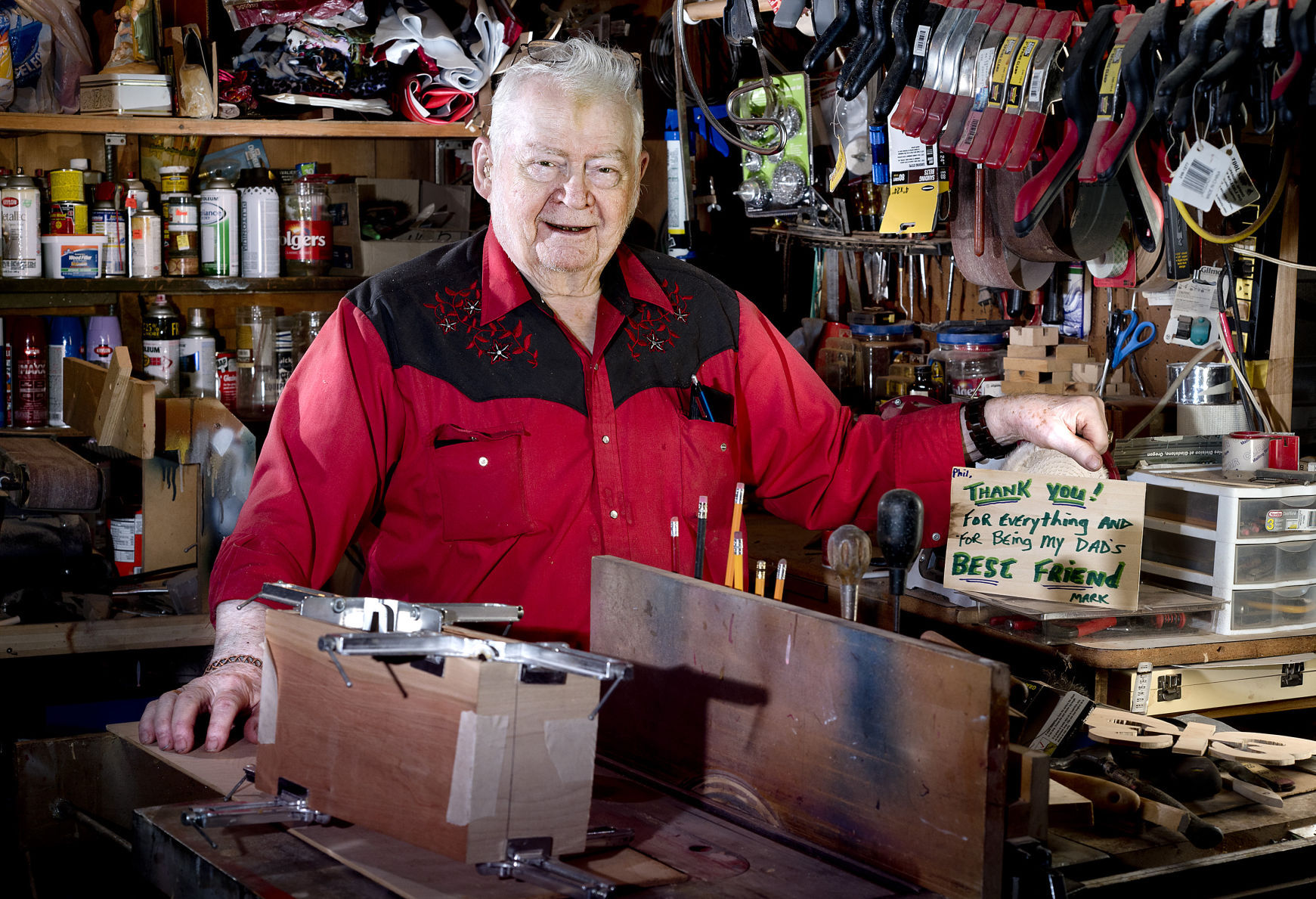 Korean War veteran Phil Severson